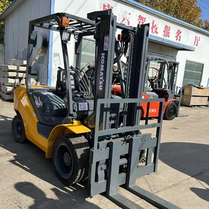 Original Second Hand 3.5 Ton Komatsu FD35 <strong>Forklift</strong> for Sale Used <strong>Forklift</strong> 3t 2.5 3.5 35 30 <strong>Tonne</strong> diesel <strong>Forklifts</strong> in Stock - Product Image 1