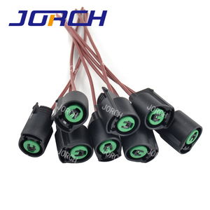 1way <span class=keywords><strong>090</strong></span> NMWP השני סדרת נקבה מחבר עם ירוק קליפ עמיד למים אוטומטי לרתום תיל מחבר PB625-01027 DJ7013A-2.2-21 - Product Image 5