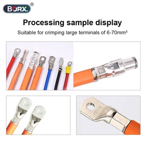 Máquina de crimpado hidráulica de venta directa de fábrica para cables electrónicos gruesos, máquina de sujeción con aplicador intercambiable - Product Image 4