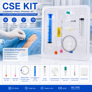 All-in-One Combined Spinal <strong>Epidural</strong> <strong>Kit</strong> with 16G-18G Tuohy Needle and 25G-27G Spinal Needle - Product Image 1