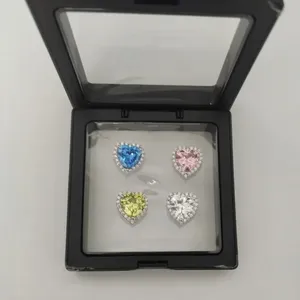 Apliques de Cristal de Alta Calidad para Coser, Pedrería en Forma de Corazón, Adornos para Ropa, Botones para Coser - Product Image 2