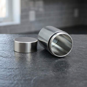 Portable Stainless Steel Smell Proof Airtight Food <b>Storage</b> <b>Jar</b> Tea Coffee Herb Medicine Container Flip Top Lid <b>for</b> <b>Kitchen</b> Use - Product Image 4