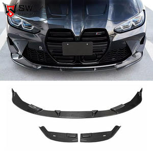 <span class=keywords><strong>2020</strong></span> + pour BMW M3 G80 M4 G82 G83 pièces d'auto nouvelle fibre de carbone pare-chocs avant séparateur de lèvre garniture diffuseur becquet - Product Image 1