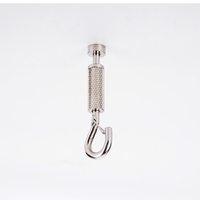 Vente directe du fabricant Pince à câble en laiton de haute qualité avec crochet pour lampe suspendue