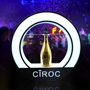 Rechargeable LED Hennessy XO Présentateur de <span class=keywords><strong>Bouteille</strong></span> Acrylique VIP Affichage Glorifier avec <span class=keywords><strong>Champagne</strong></span> Lumière Stand Rack pour Night Club Decor - Product Image 1