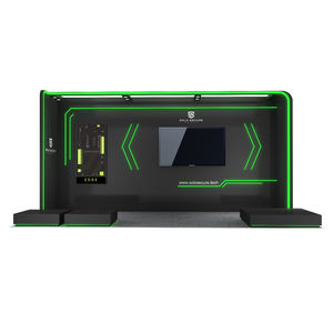 Stand de Exhibición de Alta Gama para ISC West, 10x20 pies, Stand Modular de Madera con Iluminación LED, Diseño Elegante para Ferias Comerciales - Product Image 2