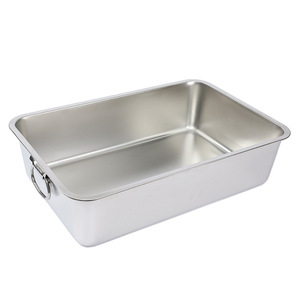 Caja de arena para gatos de metal y plástico, rectangular, plateada, a prueba de salpicaduras, 60x40x40 cm - Product Image 5