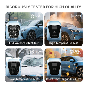 Chargeur de voiture électrique mural 7-22KW IP54 étanche Câble de 5m Type 1/Type 2/GB/T - Product Image 5