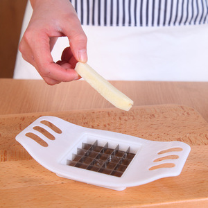 Gadgets de cuisine créatifs : trancheuse à pommes de terre, machine à frites, râpe à fruits et légumes, coupe-lanières, vente en gros. - Product Image 3