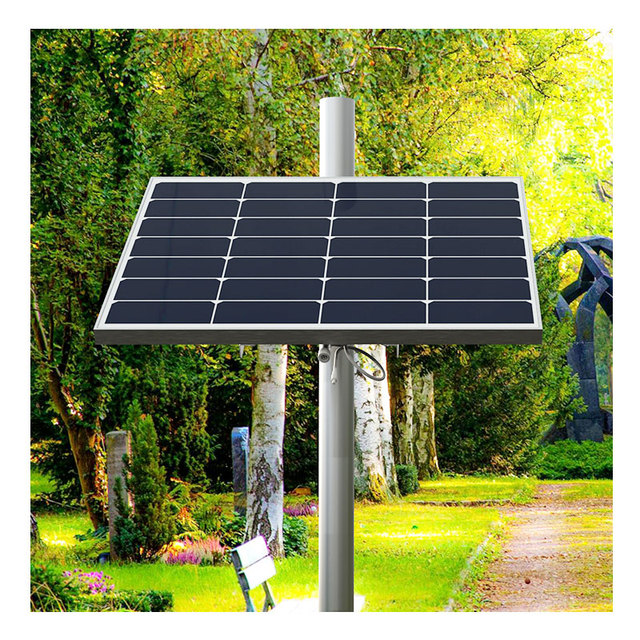 Solar Panel Kit with MPPT Controller 120W Monocrystalline Silicon Panels & Lithium Ion Batteries for 4G Solar Powered Cameras