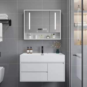 <strong>Bathroom</strong> Vanity Cabinet with Mirror and Sink Combo <strong>Ready</strong> to Install - Product Image 6