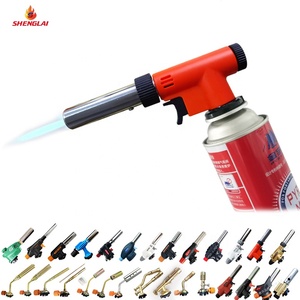 Mới Có Thể Điều Chỉnh Nấu Ăn Ngọn Lửa Súng 360 Độ Miễn Phí Xoay Ngọn Đuốc Súng Đầu Bếp Ngọn Đuốc Butan Gas Nhẹ Hơn Blowtorch 809 - Product Image 2