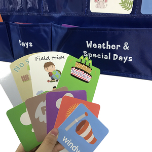 Lớp học biểu đồ bỏ túi lịch học và lịch biểu đồ Bỏ túi Thời tiết với các hoạt động hàng ngày tất cả về trung tâm hoạt động ngày nay - Product Image 2