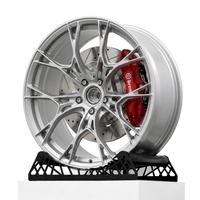 Nouvelle jante en alliage d'aluminium forgé, concave profonde, brossée et polie, 5x120 5x112 5x114.3, 18 19 20 21 22 pouces, pour voiture de course