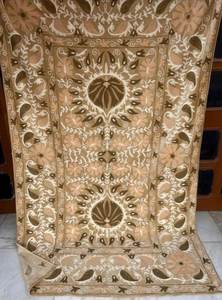 Embroidered Suzani <b>Throw</b> Wall Hanging Boho Home Decor Table Cloth Ethnic <b>Bed</b> <b>Cover</b> Indian Luxury Blanket - Product Image 2