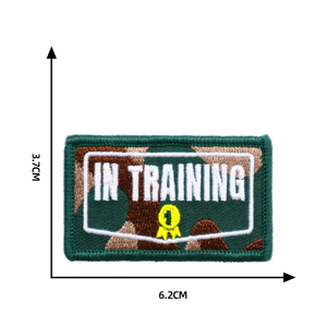 Custom Embroidered <b>Hook</b> And Loop Patches With Cotton Twill Backing For Trucker Caps Baseball Hats And Backpacks - Product Image 3