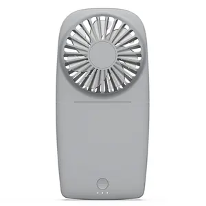 Mini ventilatore portatile piegato Oem con Power Bank Led ventilatore portatile pieghevole da tavolo con Micro ventilatore USB