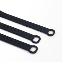 Bracelet NFC personnalisé réglable avec puce NFC215, bracelet NFC en silicone avec QR code