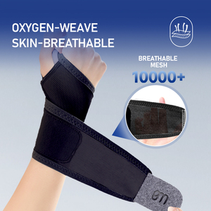 Protector de Muñeca Ajustado, Funda <span class=keywords><strong>Estabilizadora</strong></span> de <span class=keywords><strong>Pulgar</strong></span> Anti-Fricción, <span class=keywords><strong>Muñequera</strong></span> Transpirable con Tejido Oxigenado para Escribir y Jugar - Product Image 3