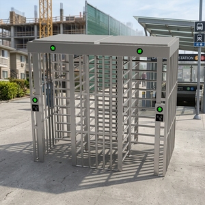 Full Height Turnstile <strong>Security</strong> Gate With Face Recognition Fingerprint RFID <strong>Access</strong> Control Stainless Steel Pedestrian <strong>Solution</strong> - Product Image 6