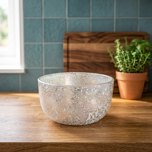 Bol à bougie décoratif en verre rond, bougie parfumée artisanale en cire de soja pour la décoration de la maison et des mariages - Product Image 3