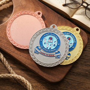 Medallas Personalizadas con Logotipo, Letra, Dibujo Animado, Medallas Escolares, Medallas de Carrera, Esmaltadas en <span class=keywords><strong>Oro</strong></span>, Plata, Cobre, Aleación de Zinc, Medalla de Metal 3D - Product Image 4