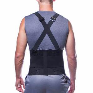 <b>Back</b> <b>Support</b> Belt Black Smlxl Adjustable For Adults Work Protection - Product Image 2