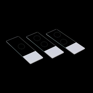 Portaobjetos de laboratorio serie LBC, personalizados con área de cultivo celular, de vidrio para adhesión, para pruebas de citología Thinprep. - Product Image 4