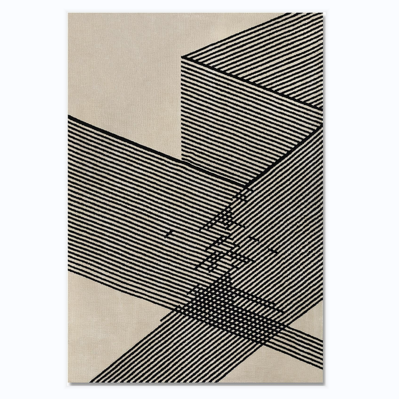 Modern Acrylic Fibers Hand Made Rug