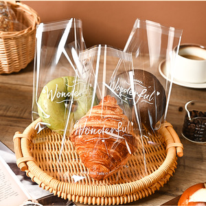 Sac en plastique HDPE taille personnalisée HDPE de qualité alimentaire auto-adhésif pour toasts beignets pour biscuits pains-Durable et pour salade Barkey - Product Image 5