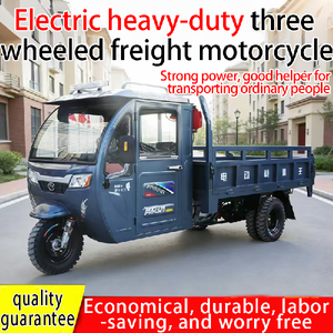 Motocicleta de Carga de Tres Ruedas de Servicio Pesado con Carrocería Cerrada, Modelo King, Motor de 4 Tiempos, Certificación EEC, 50-70 km/h - Product Image 5