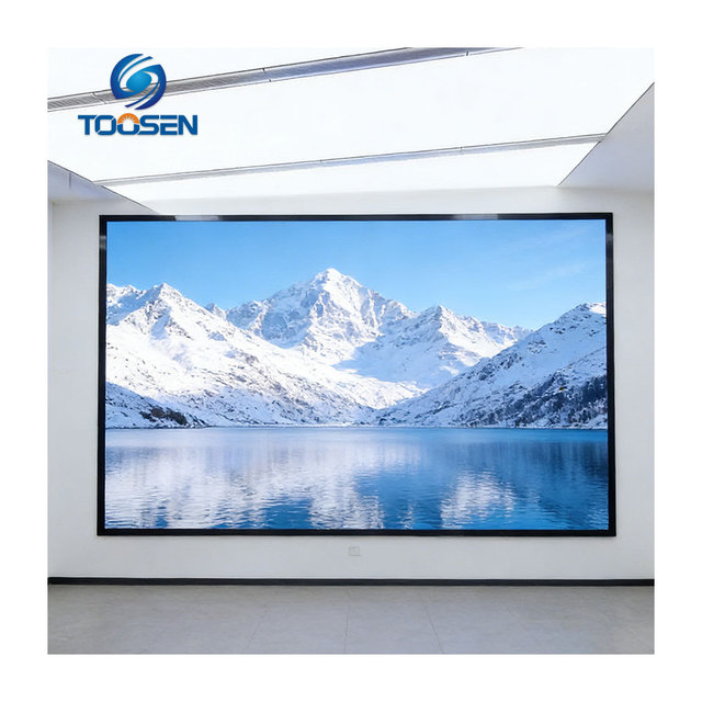 Lightweight Modular High Brightness Dustproof P0.93 P1.25 Curved LED Display Screen Fixed Installation Indoor Video Wall