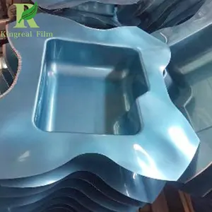 Film protecteur bleu d'acier inoxydable anti-rayures de surface PE
