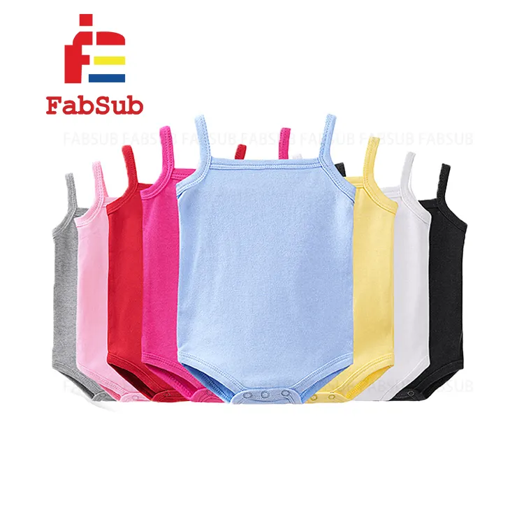 Sublimation Baby-Einteiler Polyesterhalter Baby-T-Shirt Baumwolle Gefühl wie Sublimation DTF-Seidendruck