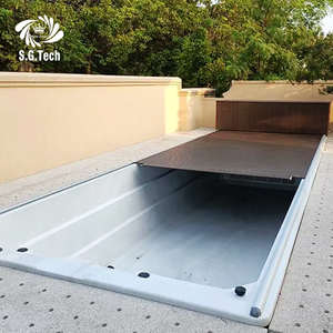 Couverture de <span class=keywords><strong>piscine</strong></span> automatique à couronne d'eau 2025 avec couverture de <span class=keywords><strong>piscine</strong></span> d'hiver en alliage d'aluminium pour protéger contre les chutes de neige - Product Image 3