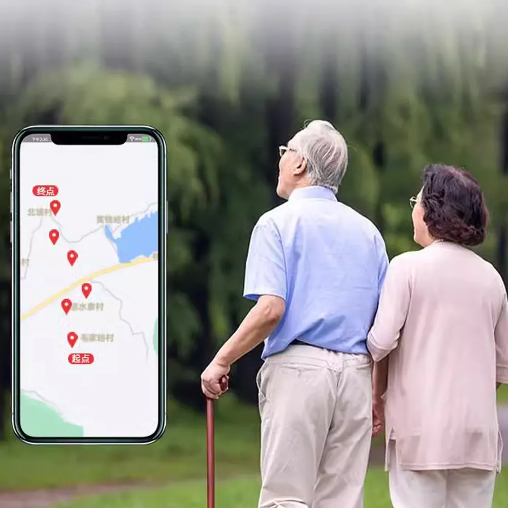 シンプルなSosパニックボタンGps Alzheimer'S Disabled Seniors Auto Fall Detection Alert Dialer