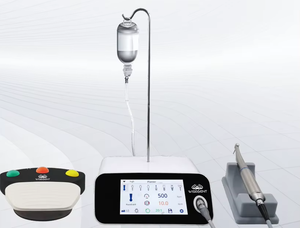 Motor Eléctrico Quirúrgico <span class=keywords><strong>Dental</strong></span> Wisedent con Luz LED, Juego Completo con Pieza de Mano, Pedal y Sistema de Irrigación por Agua - Product Image 2