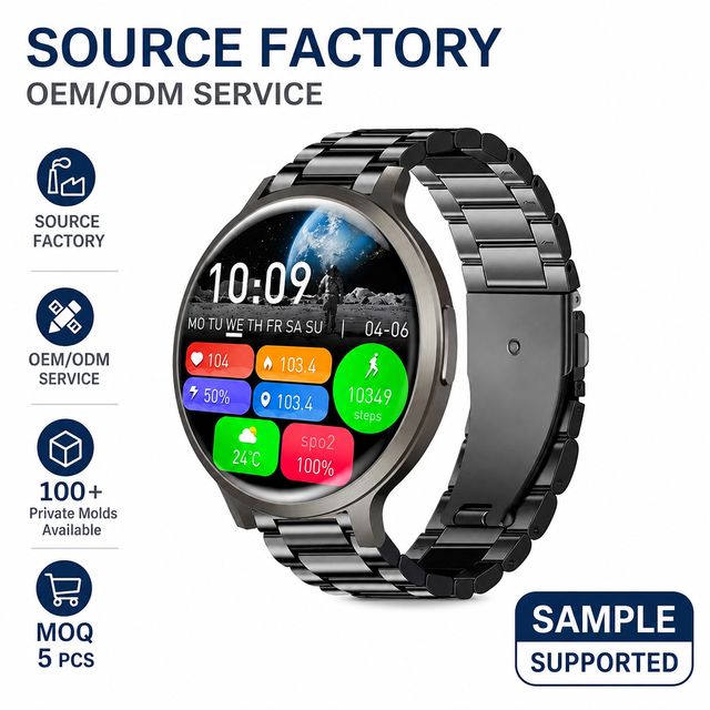DM90 Sport Smart Watch for Men 1.73inch AMOLED Ultra-Thin 400mAh Battery 100+ Sports Modes Answer Call Wearable Device
