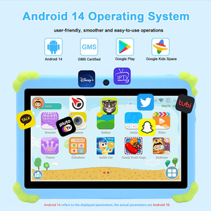 Tablet Android de 7 Pulgadas para Niños, Suministro Directo de Fábrica, 4+128GB, MTK, Wi-Fi, Control Parental, Protección Ocular, Educativa - Product Image 3