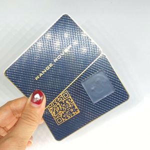 บัตรสแตนเลสเปล่าราคาประหยัดสำหรับงานซับลิเมชั่น (หากใช้ได้) สำหรับโปรแกรมสมาชิกและโปรแกรมสะสมแต้ม - Product Image 1