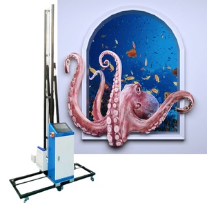 Imprimante murale verticale 3D UV à jet d'encre de haute qualité pour panneaux PVC sur fond de verre - Product Image 1