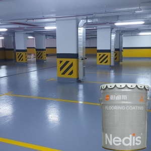 Peinture époxy pour sols OEM, antidérapante, résistante à l'usure, service personnalisable, imperméable pour garage, <span class=keywords><strong>parking</strong></span>, sol en béton - Product Image 4