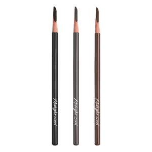 Crayon à sourcils de style couteau, étiquette privée, Logo personnalisé, stylo à sourcils végétalien en bois imperméable pour cosmétique - Product Image 1