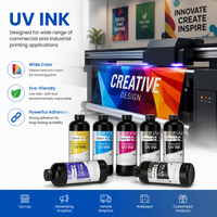 Encre UV universelle haute performance en bouteille de 1 litre pour tête d'impression Epson DX5 DX7 XP600 TX800 Encre d'imprimante haut de gamme