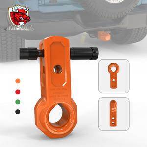 Ambull Factory Wholesale Maximum Tension 40tons High Strength 2'' Aluminum Alloy Recovery Hitch with Soft Shackle - Product Image 1