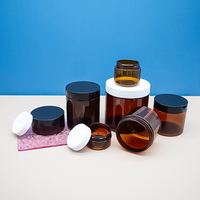 Pots en plastique PET personnalisés, contenants pour pommades pharmaceutiques, pots cosmétiques avec couvercle à vis, emballages pour crèmes et baumes médicaux, soins de la peau