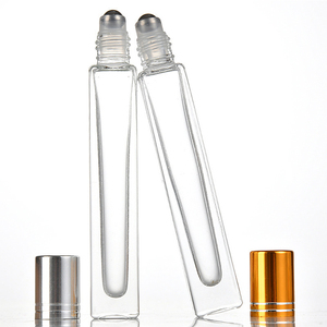 Flacon en <span class=keywords><strong>verre</strong></span> à bille portable de 3 ml, 5 ml, 8 ml, 10 ml, pour cosmétiques, parfum, huile essentielle, rouge à lèvres - Product Image 4