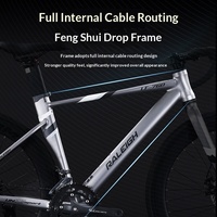 Bicicleta de Montaña MTB Deportiva de 27.5 Pulgadas, de Acero con Alto Contenido de Carbono y Aleación de Aluminio, con Doble Freno de Disco, Horquilla Rígida, Ligera, para Hombres, Mujeres y Adultos