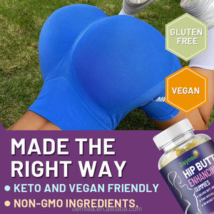 กัมมี่เสริมสะโพกและบั้นท้าย ช่วยเพิ่มขนาดสะโพกอย่างเป็นธรรมชาติ สนับสนุนการโค้งมนของรูปร่าง ช่วยกระชับและยกกระชับสะโพก ออร์แกนิค - Product Image 2