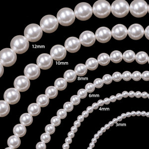 Perle di Cristallo 5A in Confezione da 2mm-12mm, Gamma Completa di Perline Bianche Cristalline 650, Perle di Cristallo per Ornamenti di Alta Qualità - Product Image 4